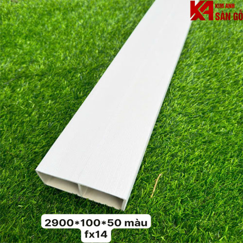 Thanh Lam Hộp Nhựa Giả Gỗ 50*100 GR-FX14